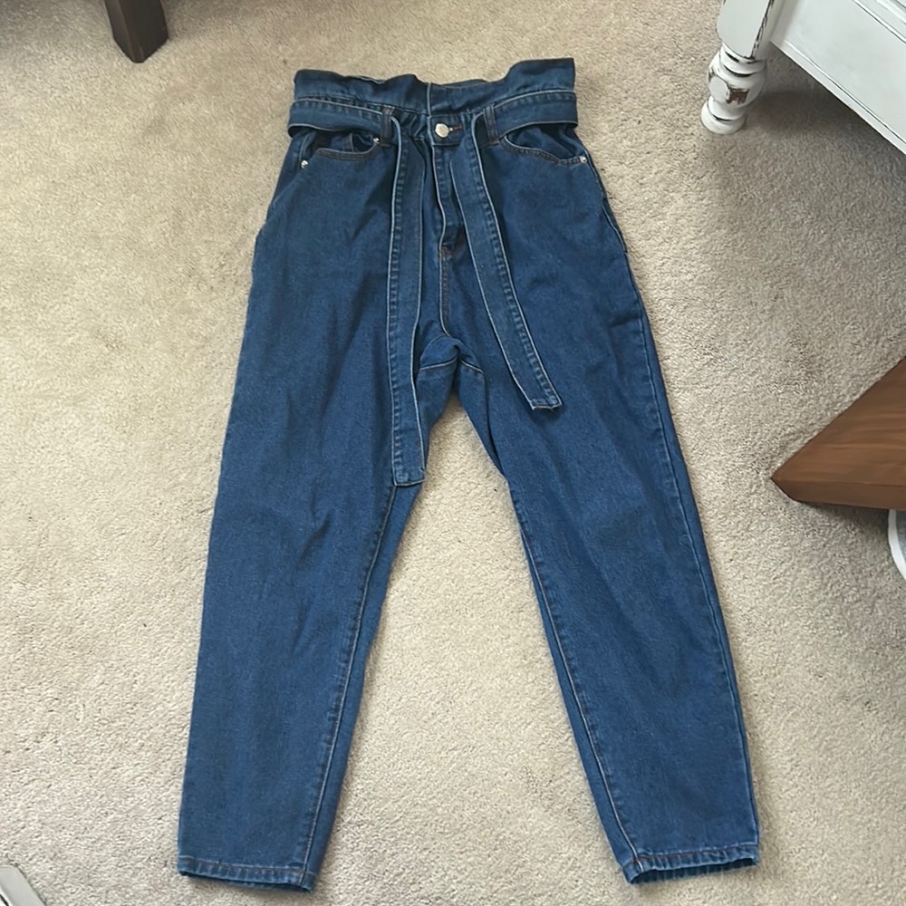 Denim Boulevard High Waisted Jeans